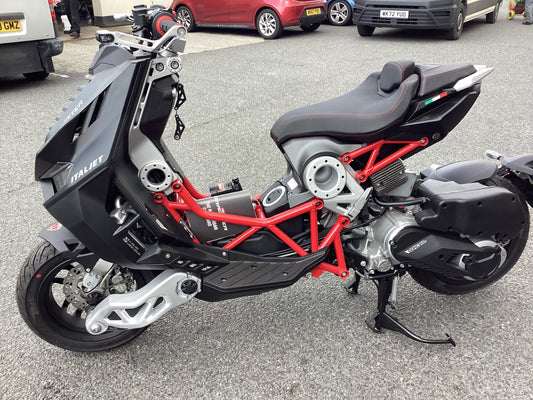 New Italjet Dragster 125 BLACK / GREY / RED