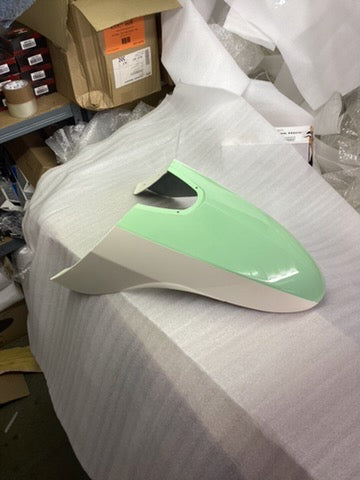 Royal Alloy GP Front Mudguard Mint Green / Ivory