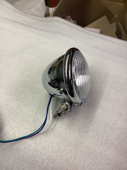 Chrome Spot Light Bates 4 1/2'