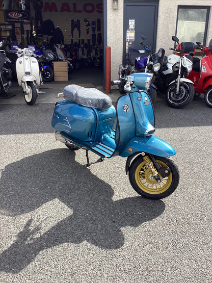 Royal Alloy GP 125 LC SE - Caribbean Blue / Gold