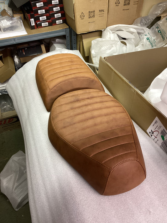 Royal Alloy King & Queen Seat - Brown