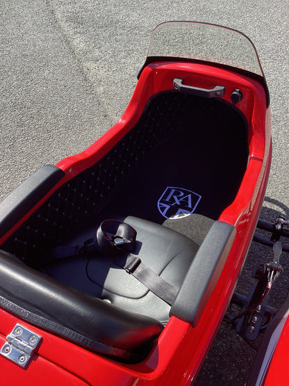 TG 350 Sidecar - Flame Red / Ivory