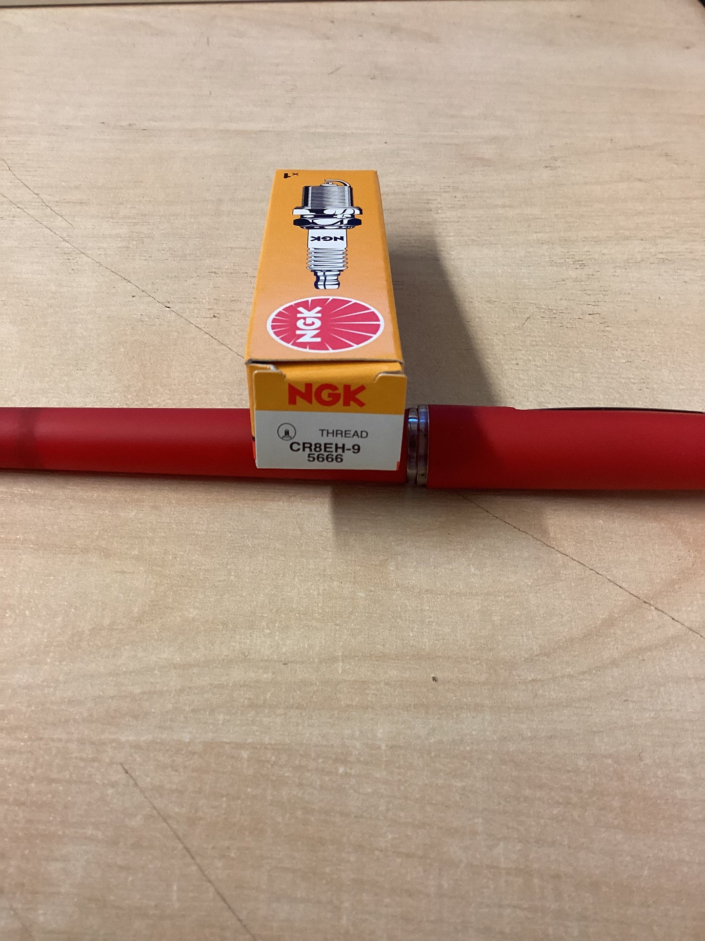 Spark Plug NGK CR8EH9 - Fits Vespa LML 4 Stroke Among Others