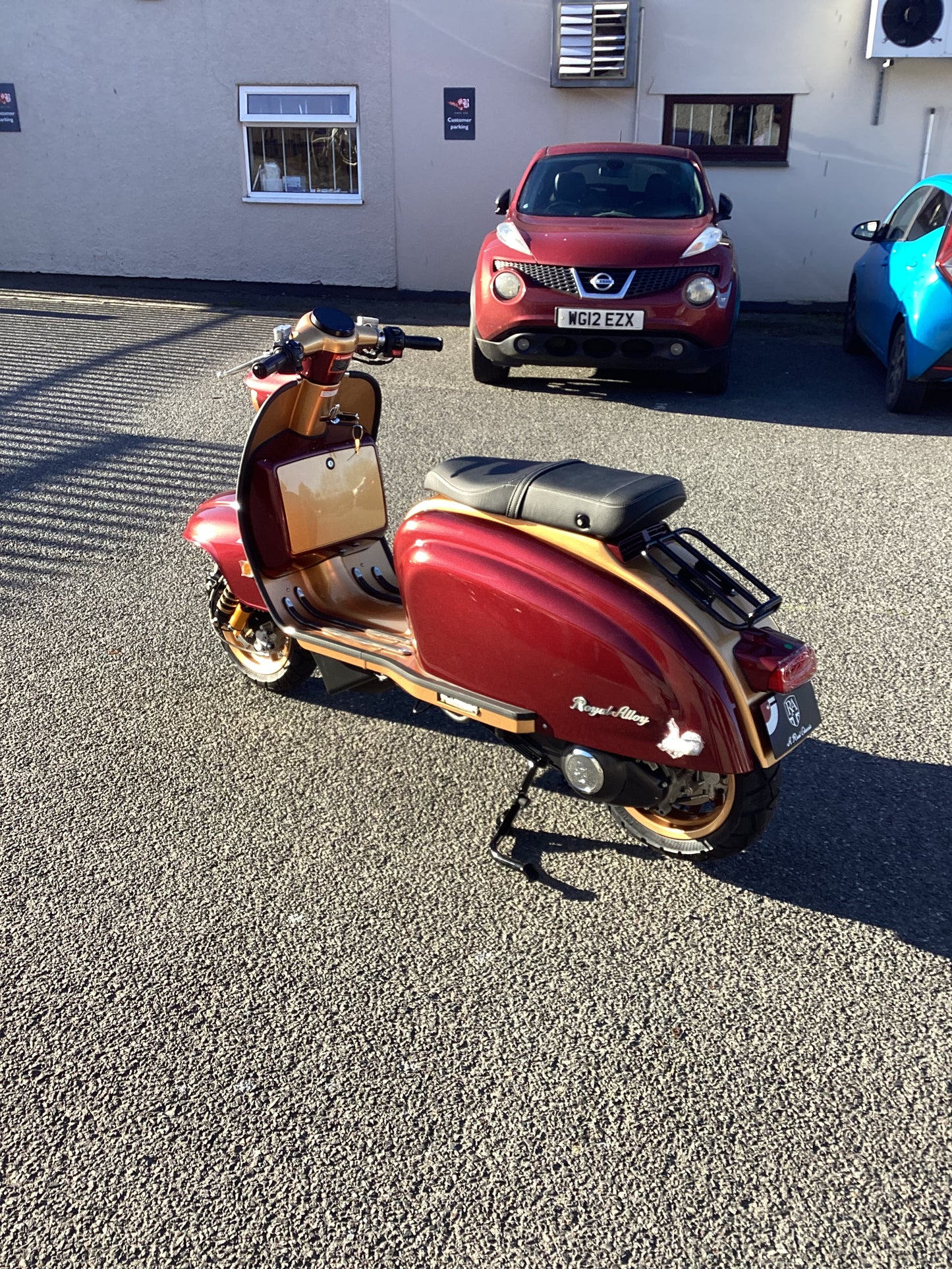 Royal Alloy JP350 - Red / Gold