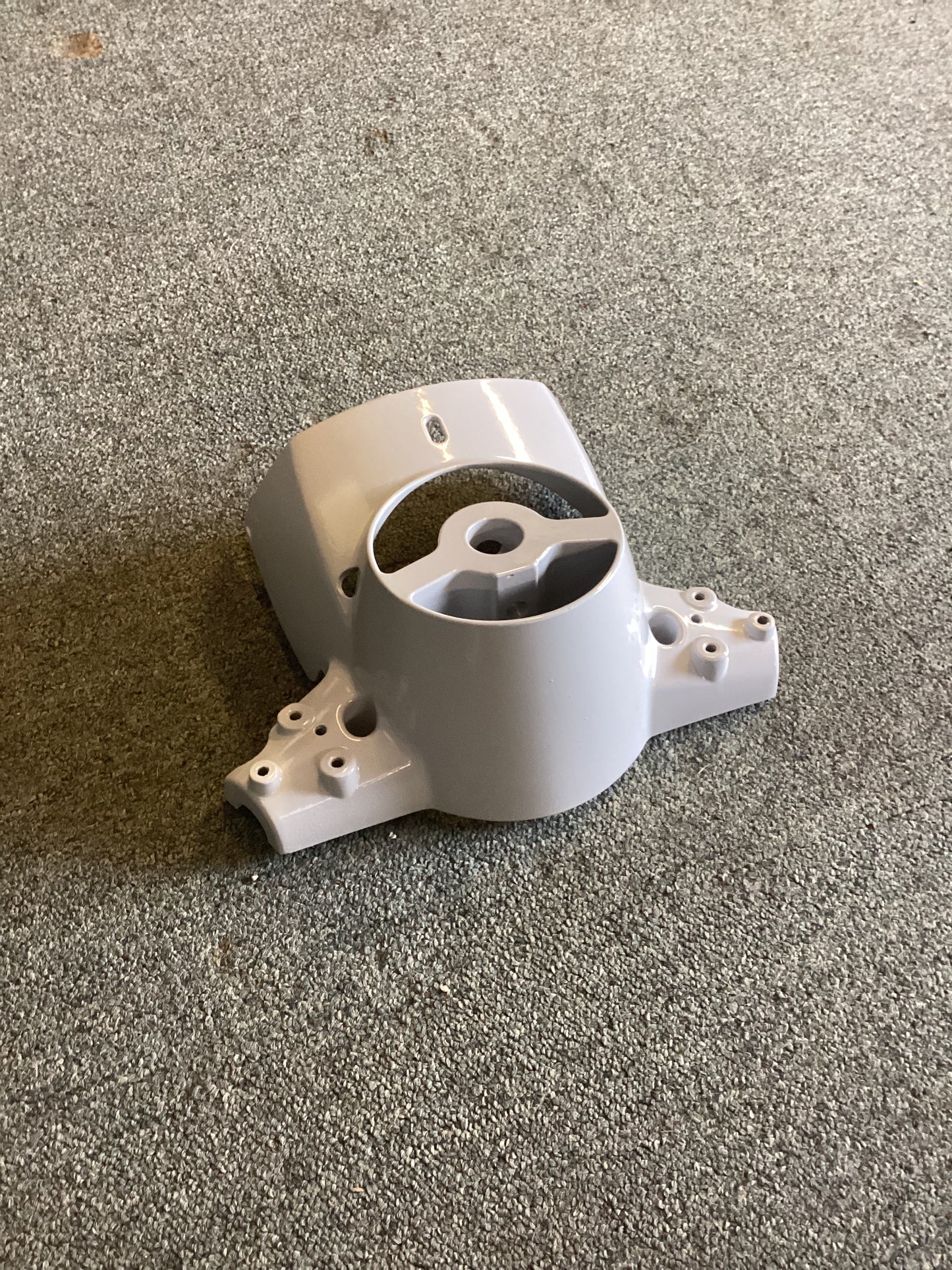 Royal Alloy GP / Late GT Lower Lamp Cover / Headset Base - Powder Coat Grey