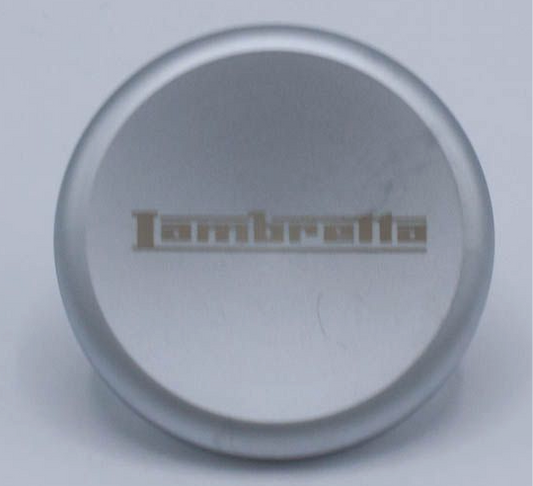 Bar End Cover Cap Silver Lambretta V125