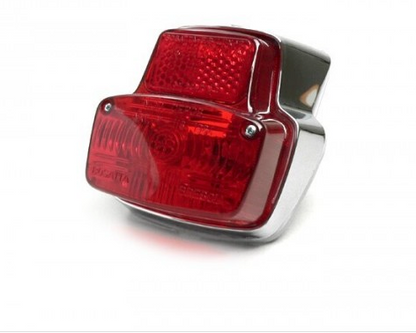 Rear Light Chrome Plastic Vespa Small Frame