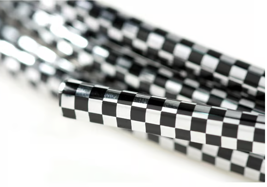 Vespa PX Chequered Legshield Trim