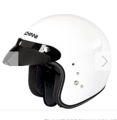 Helmet Duchinni O/F  white D501 L