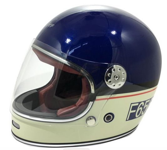 Helmet Viper F656 Blue/CREAM S