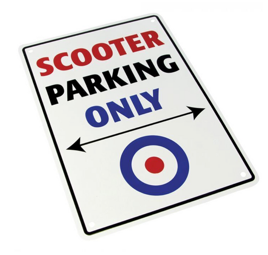 Scooter Parking Only Sign 200mm x 290mm