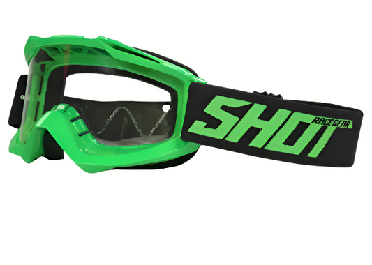 Shot Goggles Neon Green