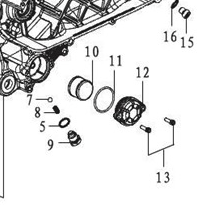 OIL FILTER RA 200 GENUINE