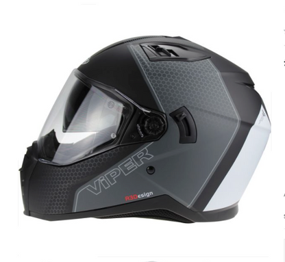 Helmet Viper RSV155 Trik Black/White M