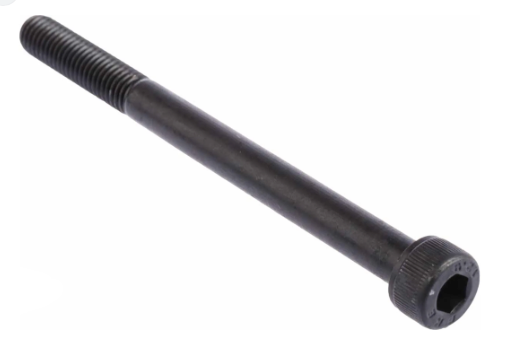 M8 x 80 Cap Head Bolt Black