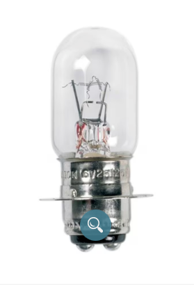 P15D 6V 25/15W Headlight Bulb