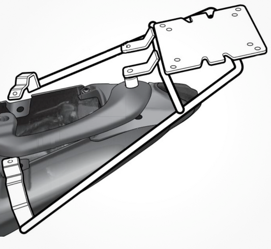 Shad Top box Mounting Kit Keeway