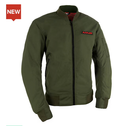 Oxford ARMR Bomber Jacket Khaki Large