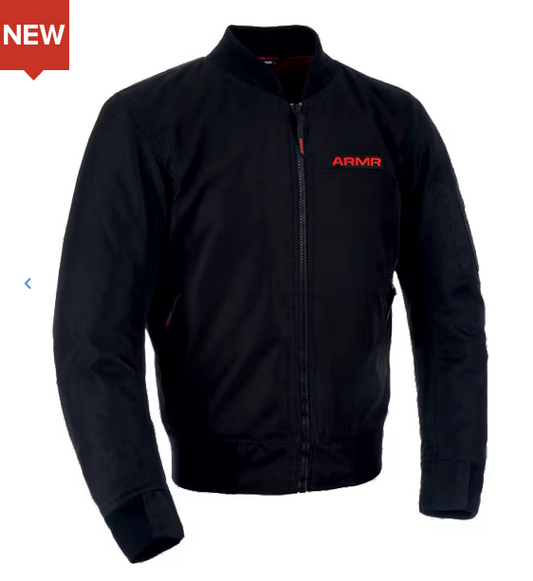 Oxford ARMR Bomber Jacket Black Medium