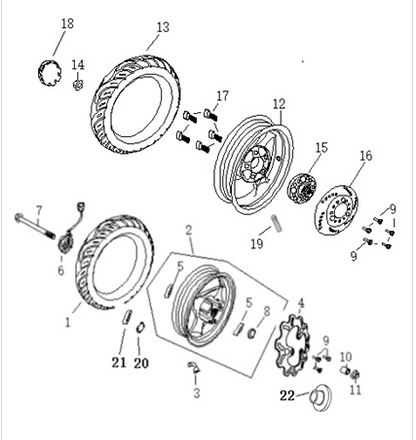 Royal Alloy Front Hub / Wheel Speedo Side Oil Seal