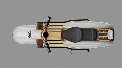 Royal Alloy JP350 - Ivory and Gold