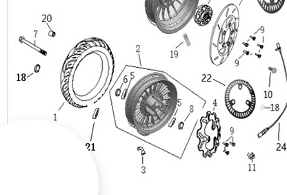 Royal Alloy front Disc Bolts - Fits All models