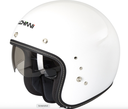 Helmet Duchinni Open Face  White D501 M