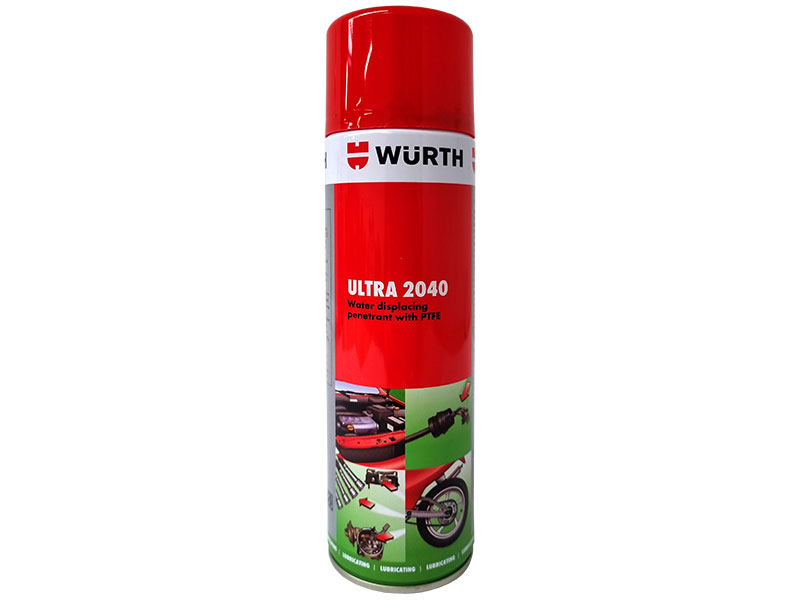 Wurth Ultra 20/40 - Water Displacing / Penetrating Oil With PTFE - 500ml