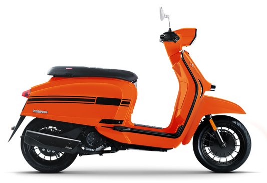 Lambretta V-125  Special Orange