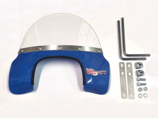 Flyscreen W/Fittings Blue Royal Alloy GP/GT