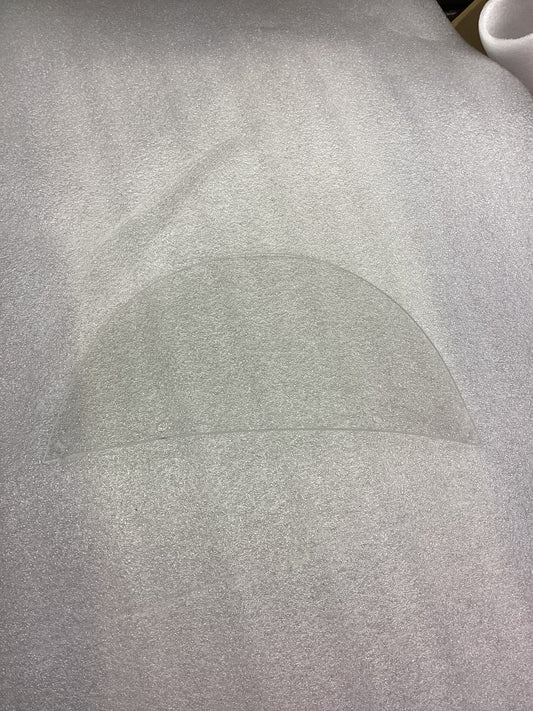 Top Screen Blade Only Round - Clear