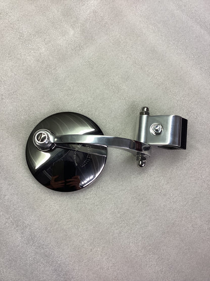 Stadium Leg Shield Mirror Round Left Hand Side