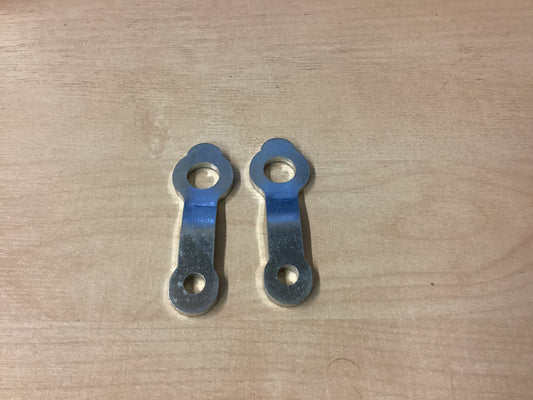 Rear Brake Cable Clamp Pair CASA Plated