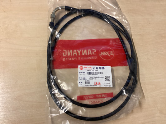 Sym 125 throttle cable