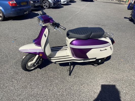Royal Alloy GP 125 SE  AC Purple/Ivory Special Price Pre-registered