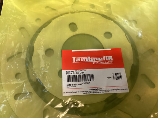 Lambretta V125/200 Special front Disc
