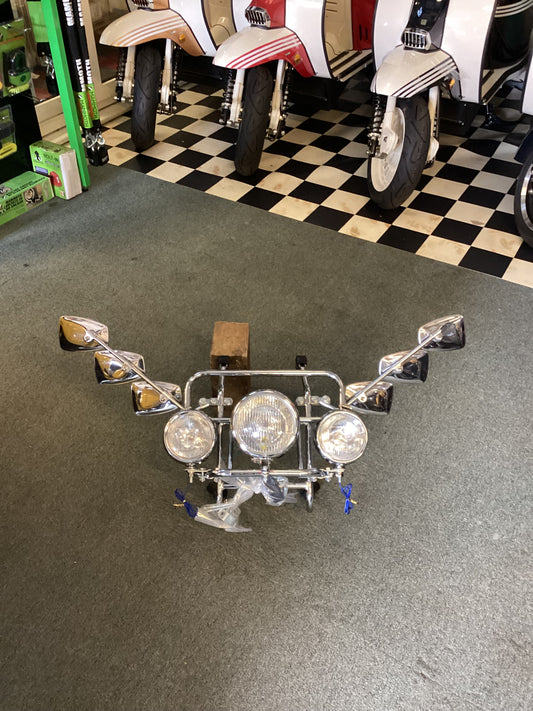 CSC Front Rack, Lights & Mirrors Kit