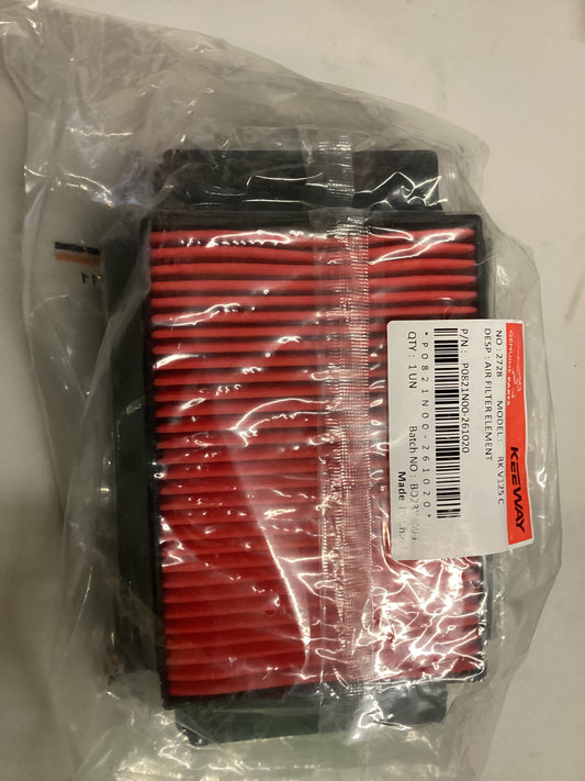Keeway 125 air filter Genuine