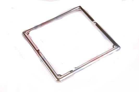 Number Plate Trim 7"x 7" Polished Stainless  Steel