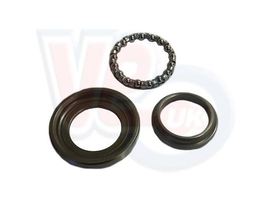 Bottom Steering Cone & Bearing SET. Vespa, Gilera, Piaggio